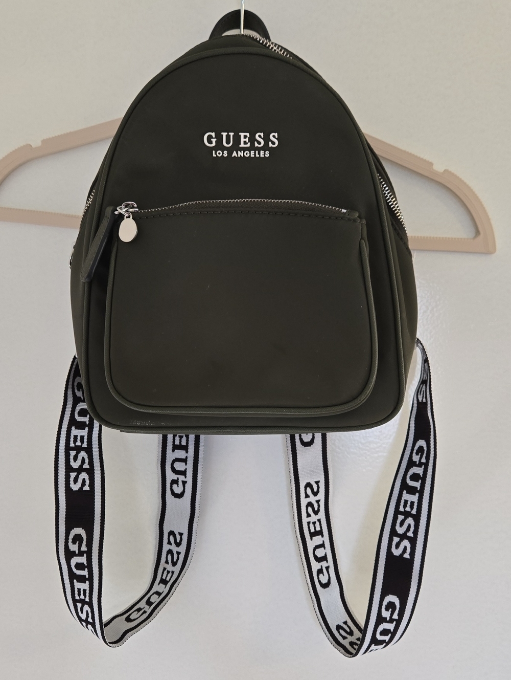 GUESS Draven Green Mini Backpack